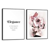 Afbeelding Flower Elegance 2-delig