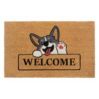 Deurmat Kokos Welcome & Dog