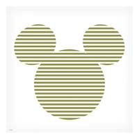 Leinwandbild Mickey Horizontal Stripes