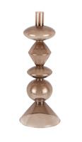 Bougeoir Totem Brun