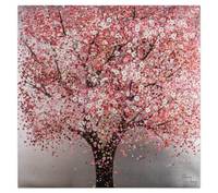 Acrylbild handgemalt Kirschblütenzauber