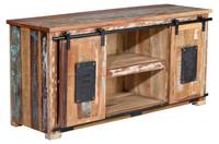 TV-Schrank aus recyceltem Holz