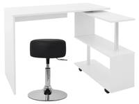 Schreibtisch mit Sitzhocker 150x88x75 cm