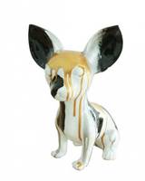 Statue chien chihuahua H30 cm BEVERLY 03