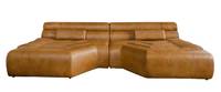 Big Sofa TARA cuir avec coussins