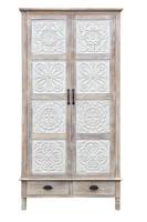 Mala - Armoire 2 portes en manguier mass
