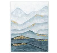 Acrylbild handgemalt Verzauberte Berge