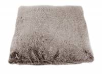 Coussin moelleux taupe givré - DOUDOU