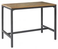 Table Mange debout Bristol - industriel vintage bois et métal. 70X110x108h.  cm - RETIF