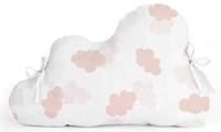 Clouds Tour de lit forme 60x40 cm Rose
