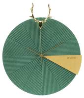 Design Wanduhr THE TURQUOISE DEER.