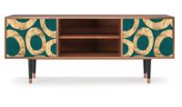 TV-Lowboard T2 Walnuss