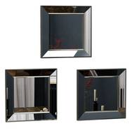Spiegel Chill 3er 40x40cm Silber