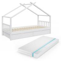 Kinderbett „Design“ Schubladen Matratze