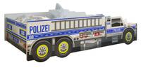 Autobett Polizeitruck