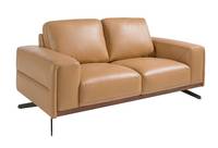 2-Sitzer Sofa in Leder