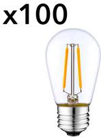 Lot de 100 ampoules filaments LED XENA