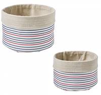 Paniers de rangement 27x27cm