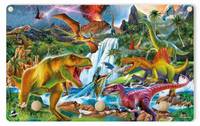 Dinosaurier im Urzeitgewitter