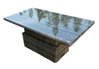 Rattan Gartenmöbel Steigender Esstisch