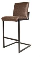 Kuba Barhocker Industrial Taupe