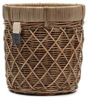 Rustic Rattan Diamond Töpfe