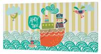 Ahoy there Toile 27x54 cm