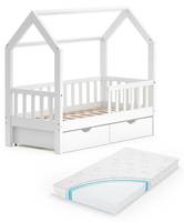 Kinderbett „Wiki“ Matratze Schubladen