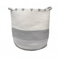 Panier de rangement en corde de coton