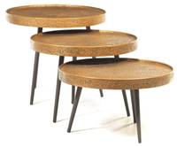 Astrid - Table basse ronde gigogne en mé