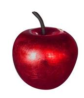 Pomme décorative design Rouge  Ø16