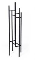 Porte-manteaux design bois massif noir