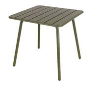 Gartentisch Max aus Metall Olivgrün 80cm
