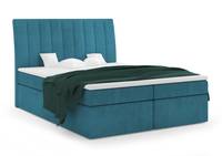Polsterbett KARONS 160 cm CS2313 Blau