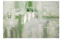 Acrylbild handgemalt Half-Concealed