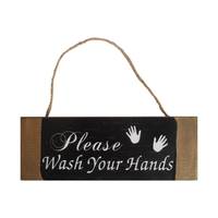Schild Wash your Hands