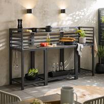 Gartenküchenset Portol 3-teilig Kombi B