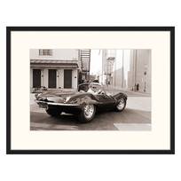 Bild Steve McQueen in his Jaguar