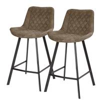 Chaises de bar Epra (lot de 2)