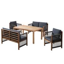 Set di sedute lounge Bayton I (5 pezzi)