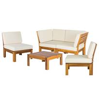 Set di sedute lounge Lexi 5 pezzi