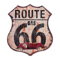 Panneau décoratif Route 66 Gas