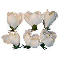 Fleurs artificielles Magnolia (lot de 6)