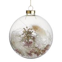Boule de Noël HANG ON Fleurs séchées I