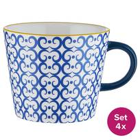 Tasse ORNAMENTS 4er-Set