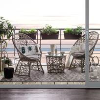 Set balcone Moosh (3 pezzi)