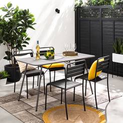 Gartenmöbel Bunt Metall