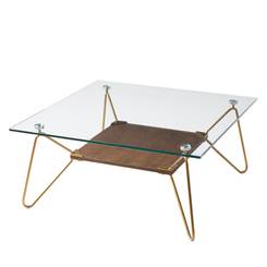 Wohnzimmertisch Weiß Gold