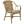 Fauteuil en manau et rotin Victor