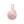 Stop porte pelote en velours Rose